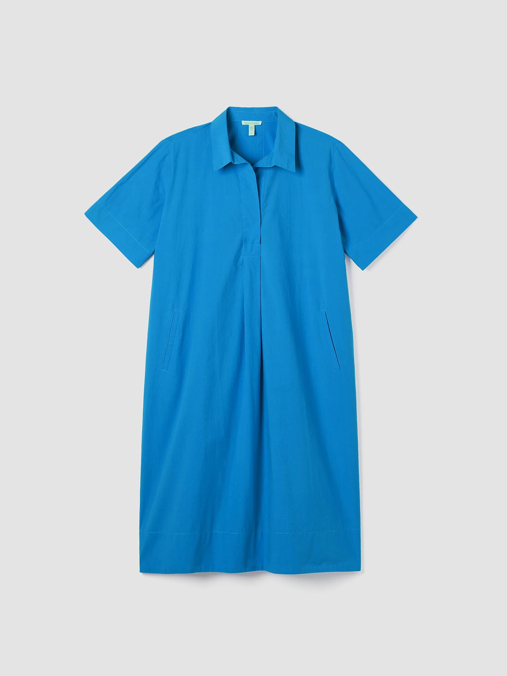 Washed Organic Cotton Poplin&nbsp;Dress