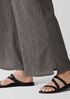 Woven Pliss&eacute; Wide-Leg Pant