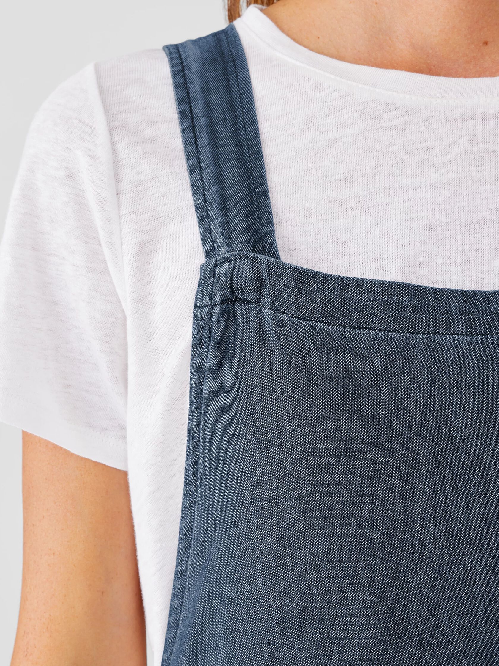 Airy Organic Cotton Twill Overalls