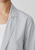 Washed Organic Cotton Poplin Blazer