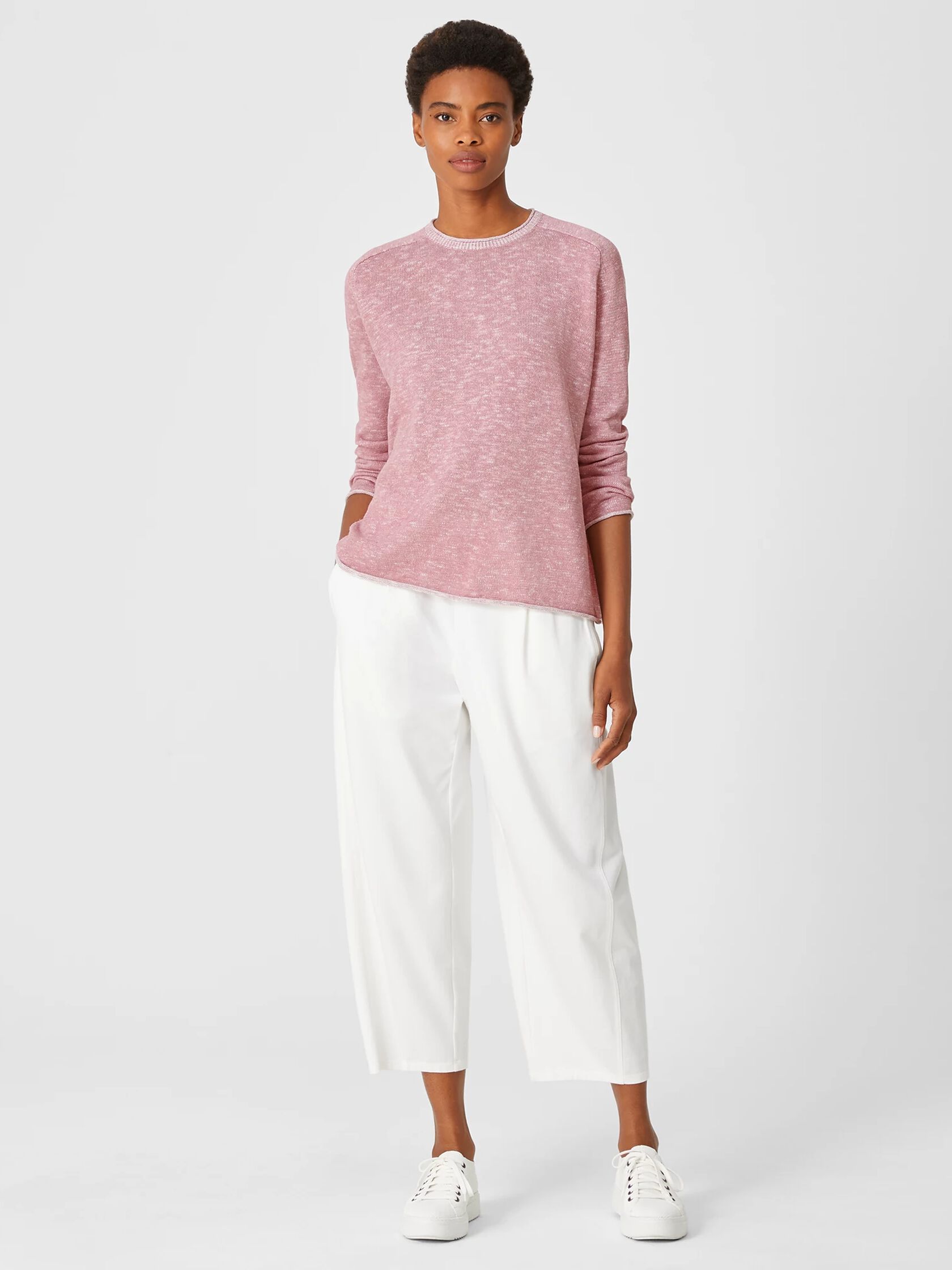 Organic Cotton Linen Slub Top