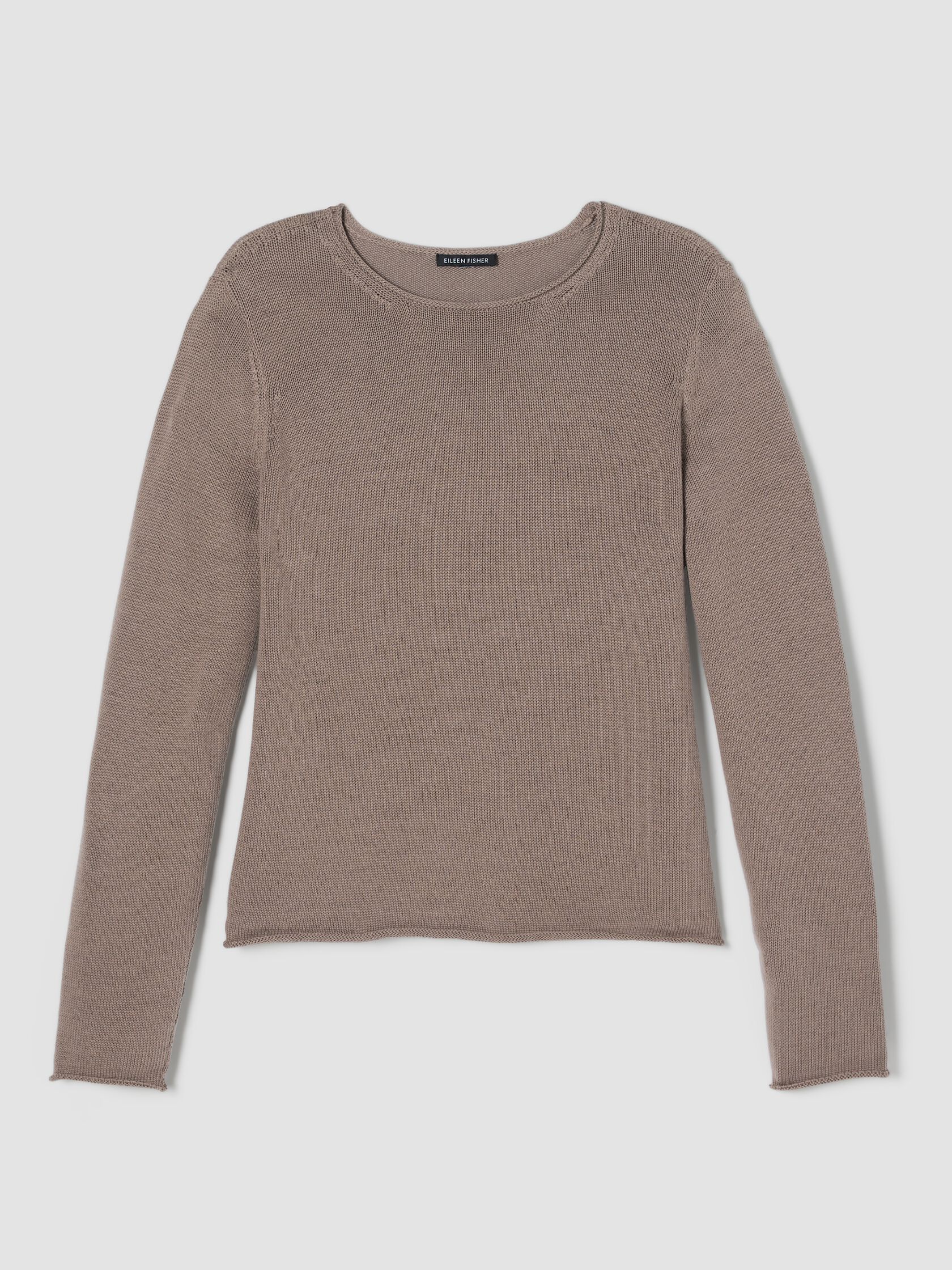 Peruvian Cotton Blend Jewel Neck Top