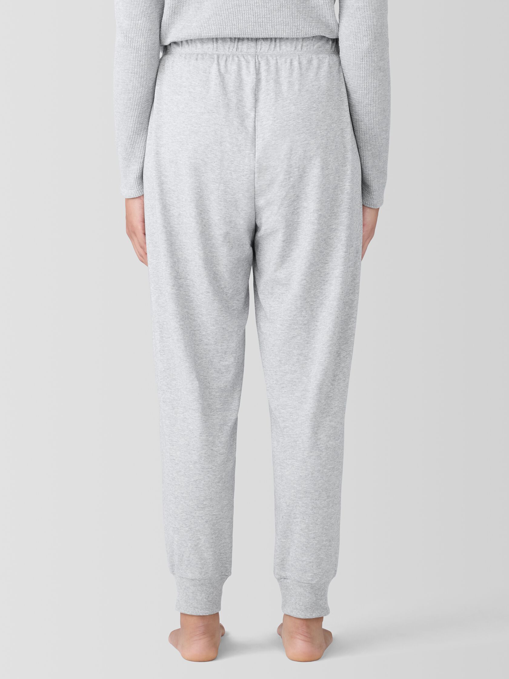 M&eacute;lange Organic Cotton Interlock Jogger Sleep Pant