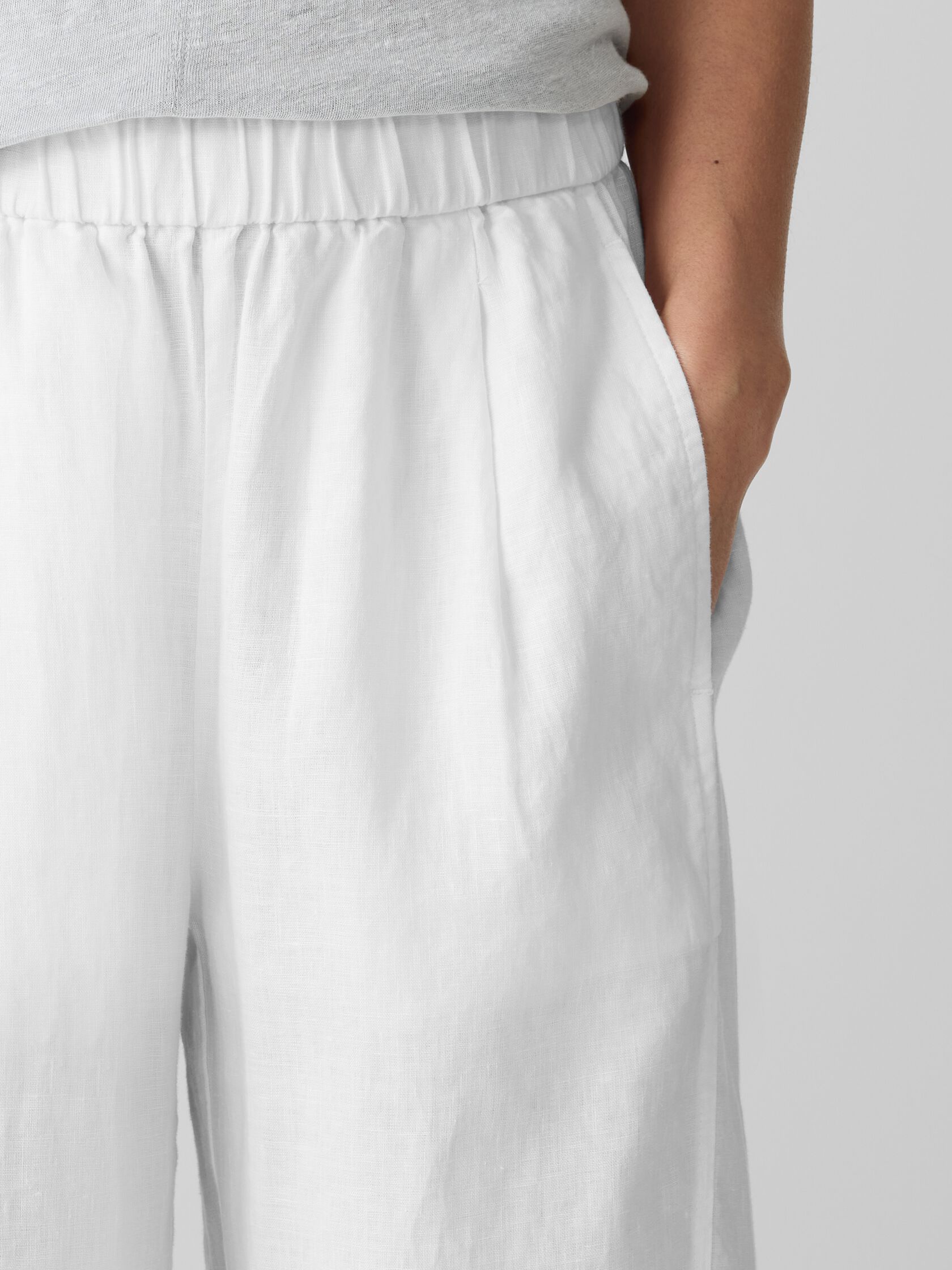 Organic Linen&nbsp;Lantern Pant