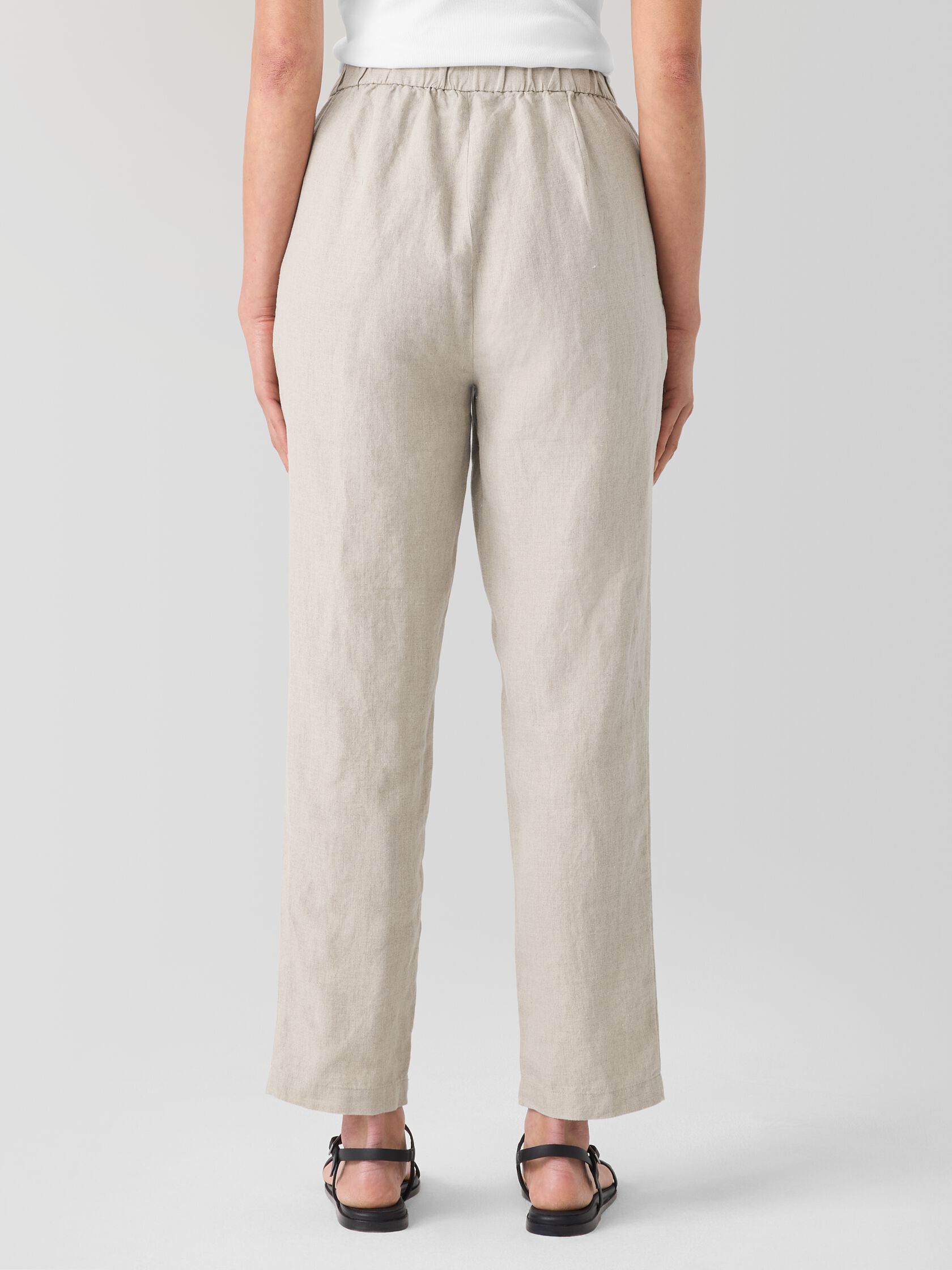 Organic Linen&nbsp;Tapered Pant