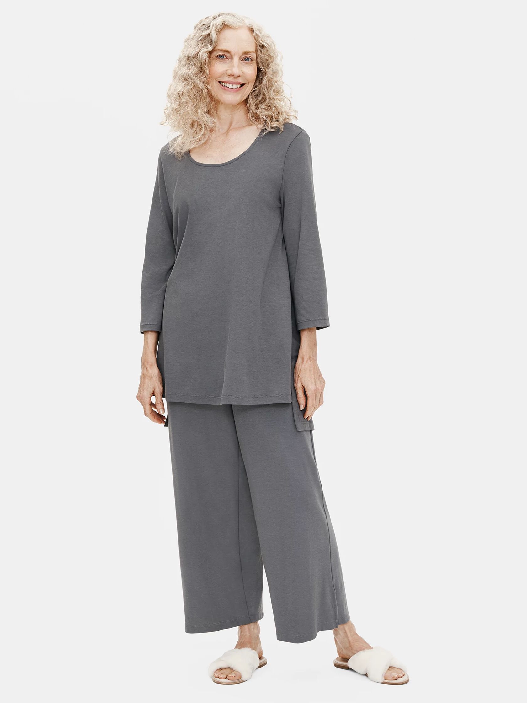 Cozy Organic Cotton Interlock Tunic