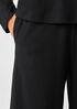 Cozy Organic Cotton Interlock Wide-Leg Pant