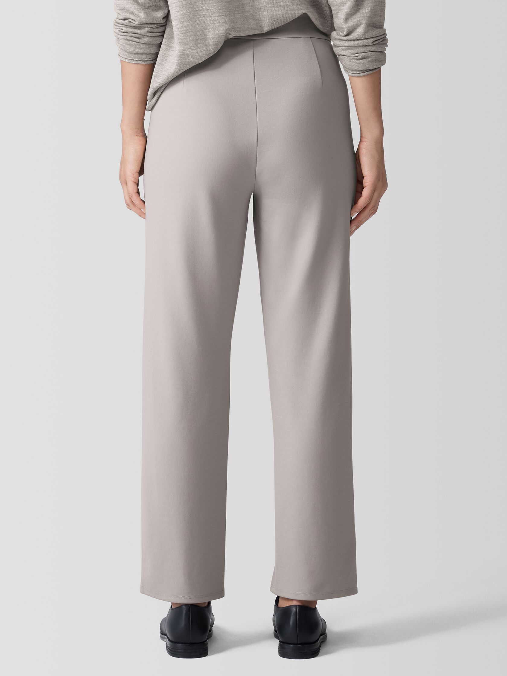 Washable Flex Ponte Straight Pant