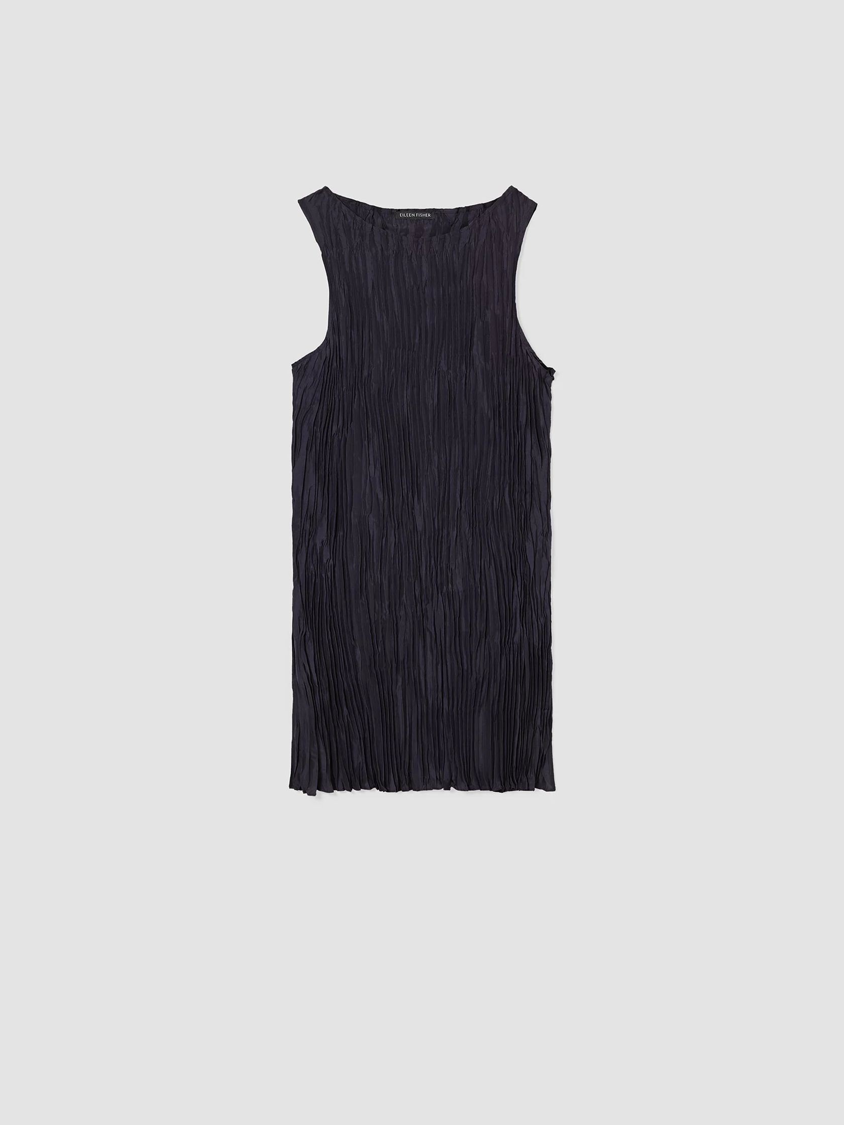 Crushed Silk Long Tank