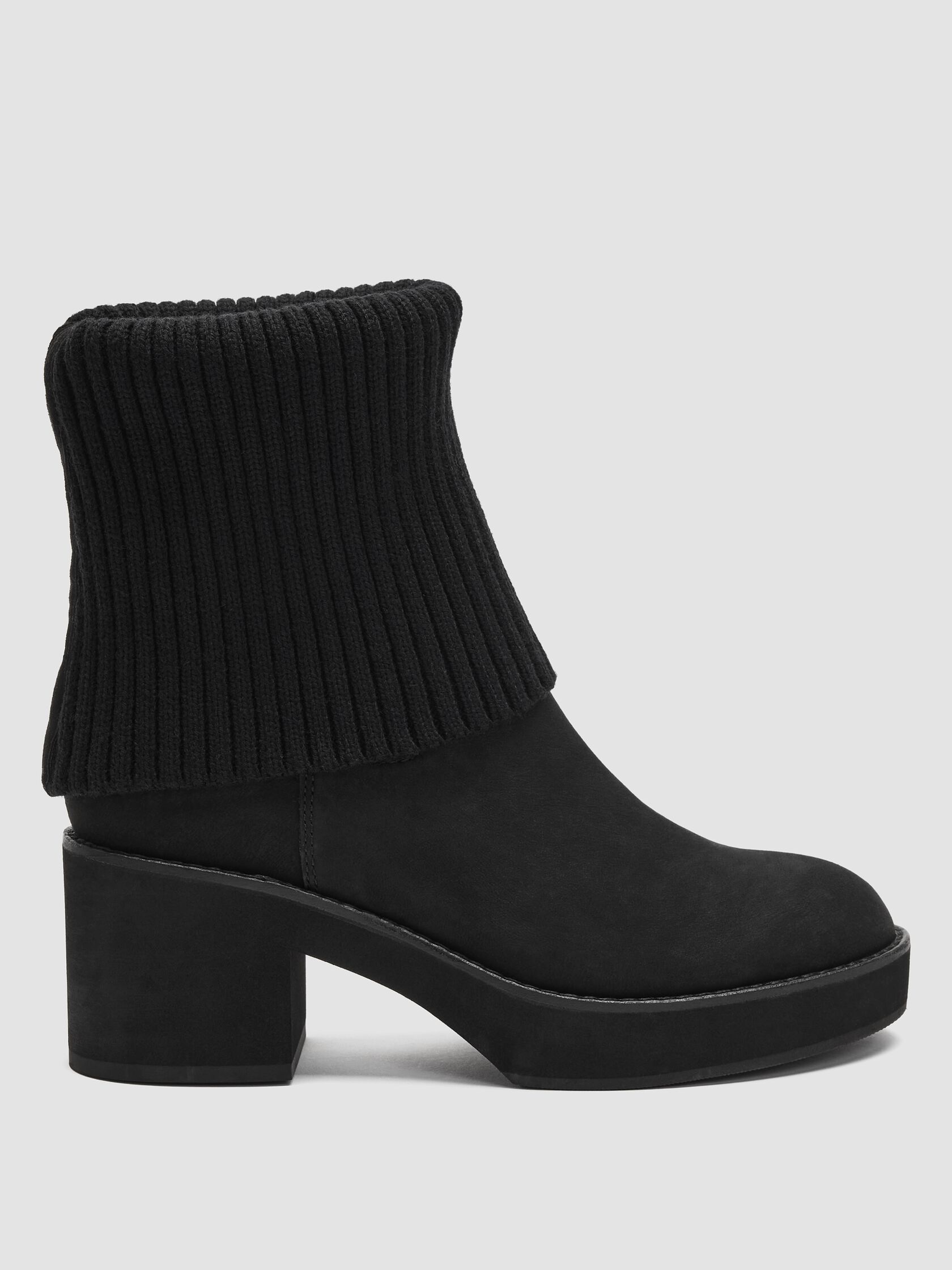 Jala Tumbled Nubuck Platform Boot
