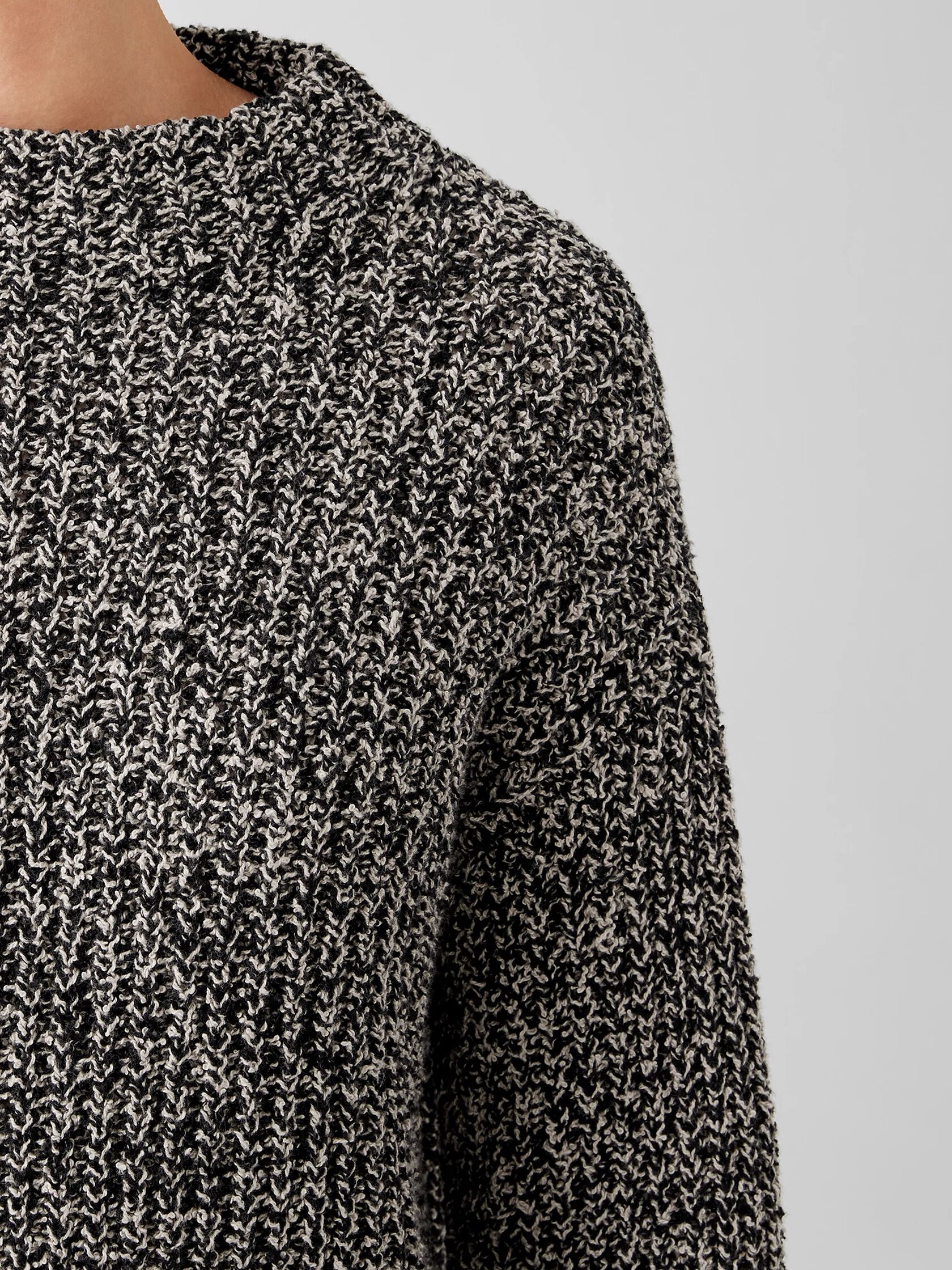 Peruvian Organic Cotton Boucle Box-Top