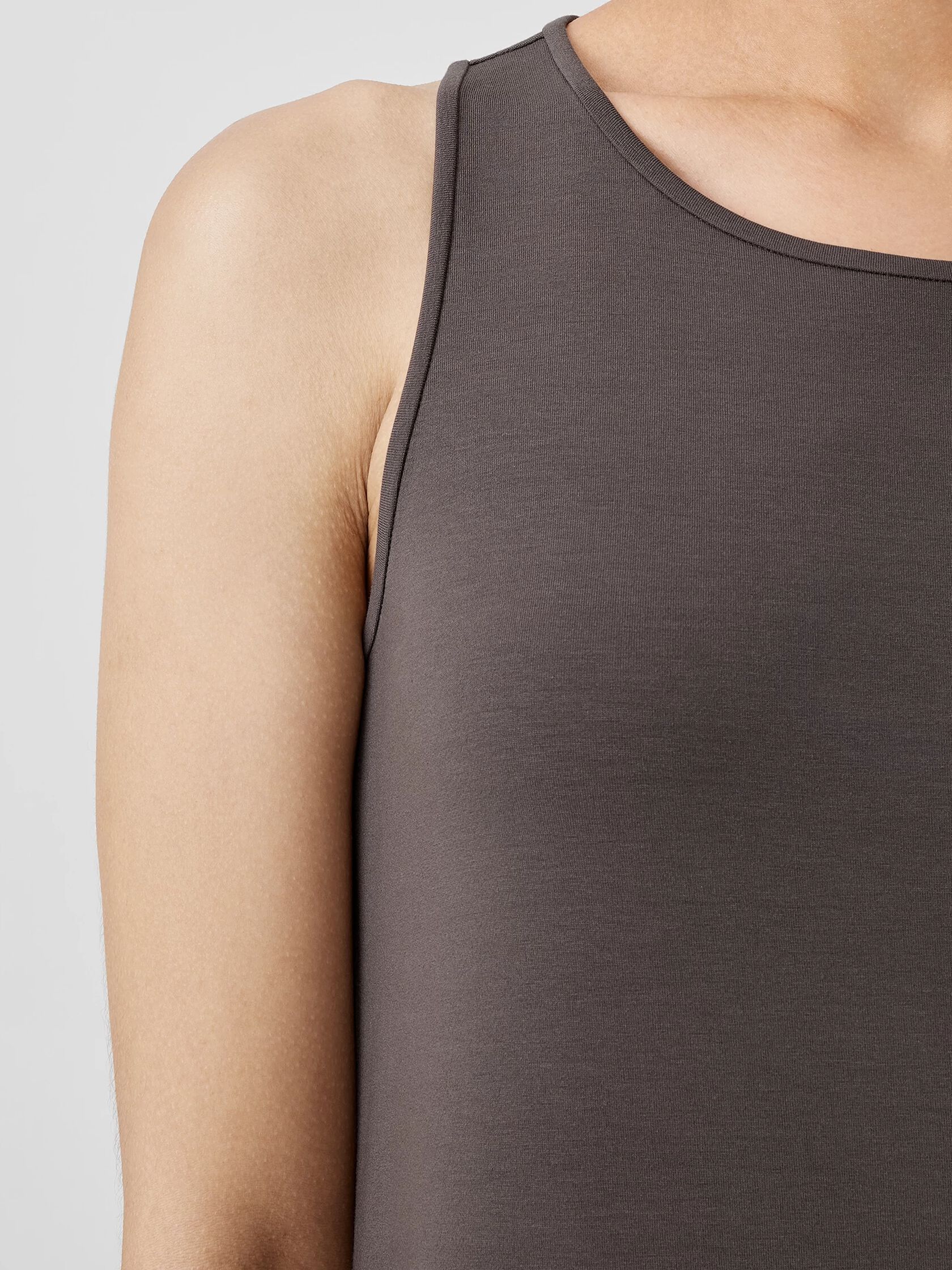 Stretch Jersey Knit Tank Dress