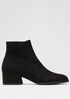 Aesop Tumbled Nubuck & Recycled Stretch Knit Bootie