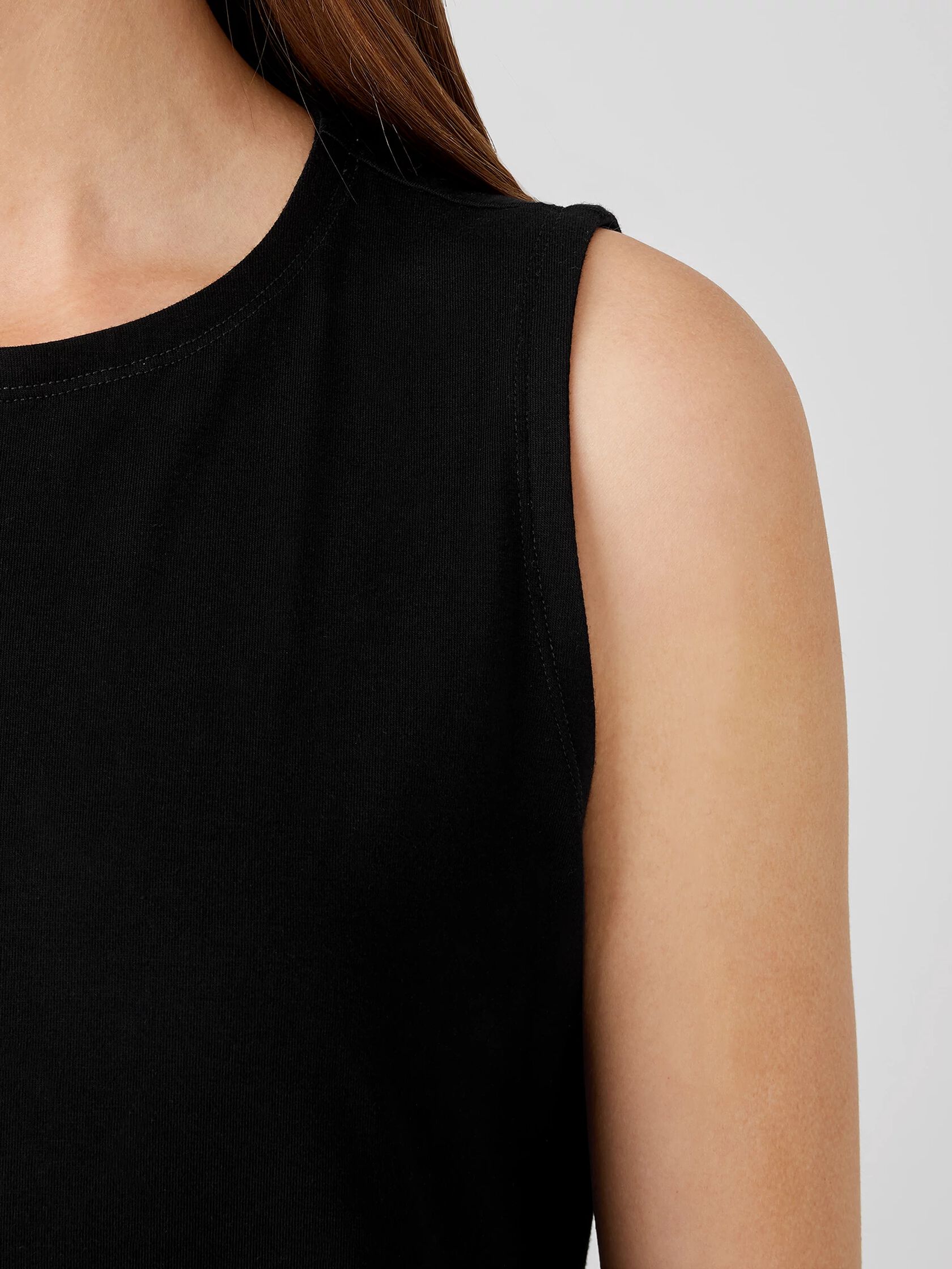 Traceable Organic Cotton Jersey Racer-Back Tank Dress