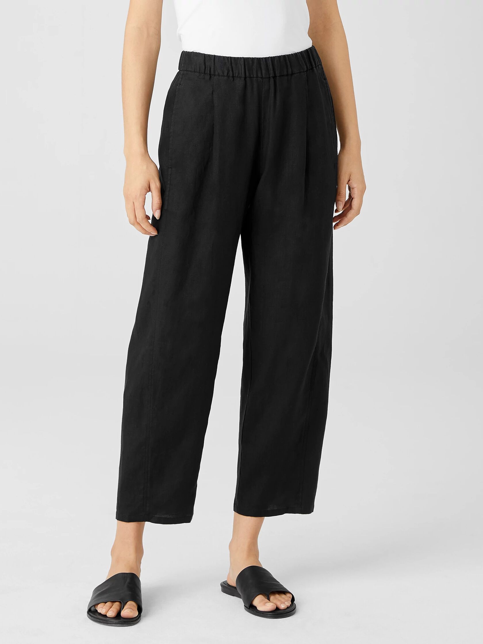 Organic Linen Lantern Pant