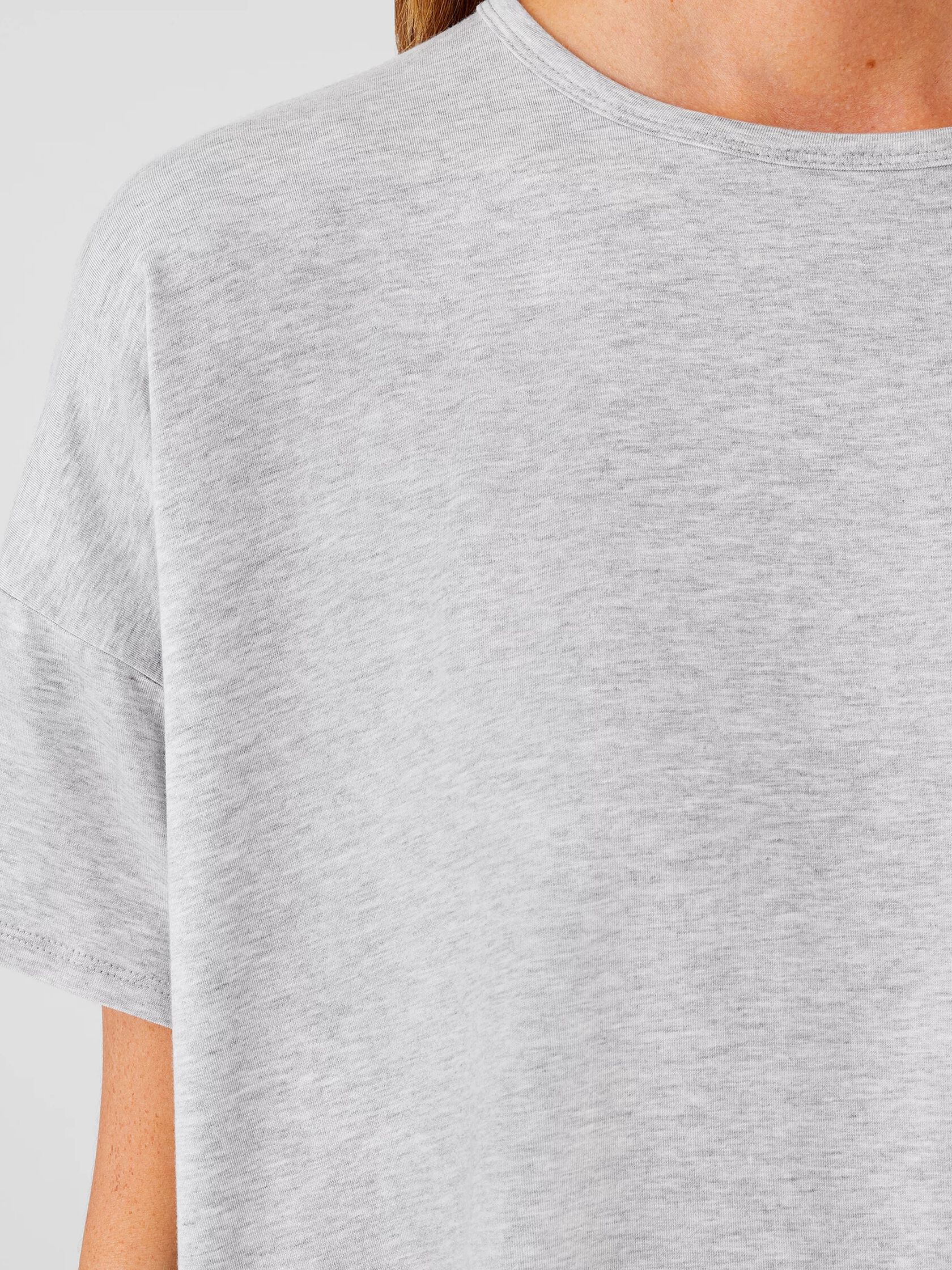 Fine Jersey Crew Neck Tee