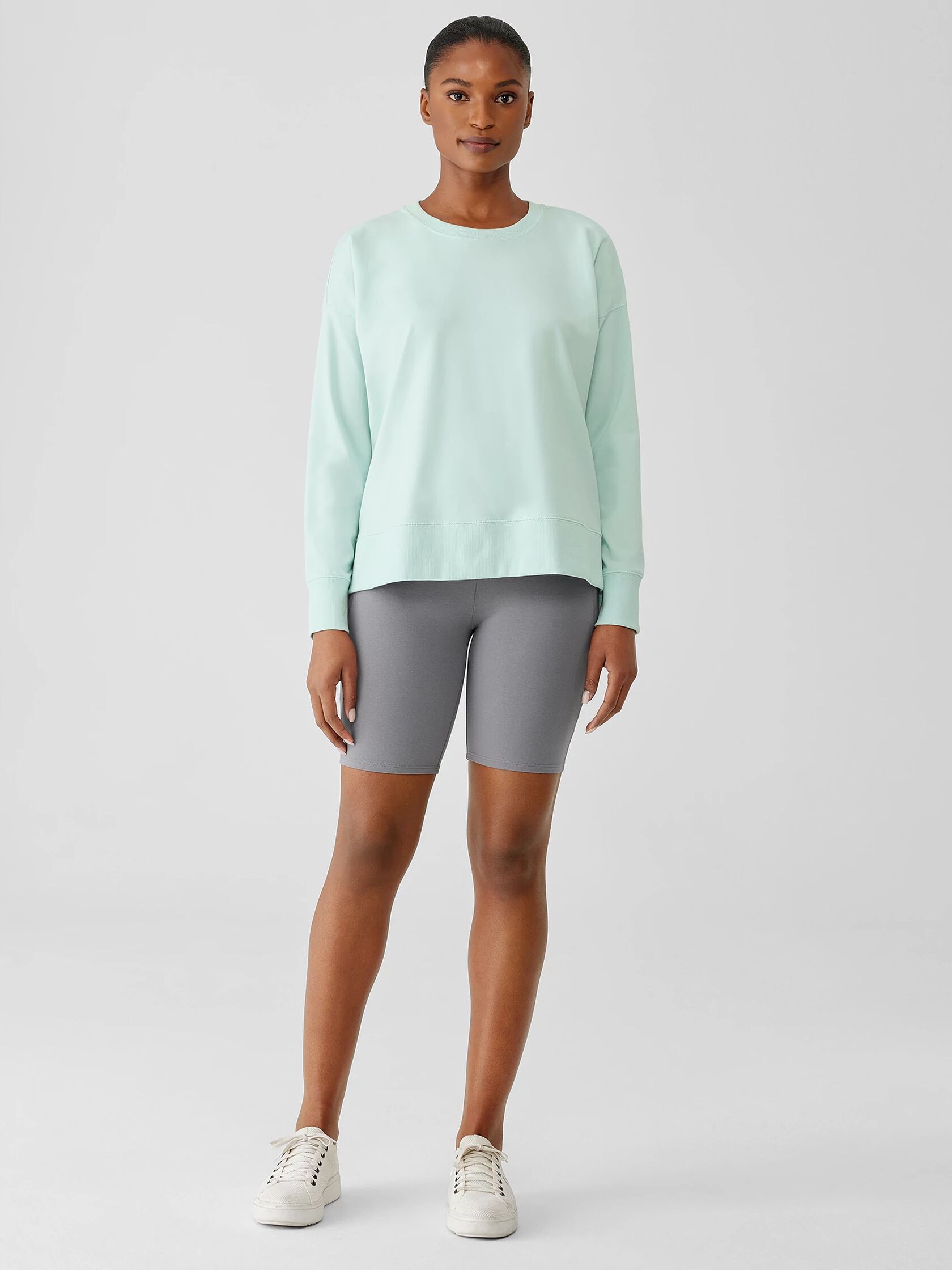 Pima Cotton Stretch Jersey Shorts