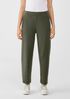 Organic Pima Cotton Stretch Jersey Lantern Pant