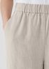 Organic Linen Wide-Leg Pant