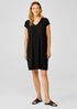 Fine Jersey V-Neck Dress