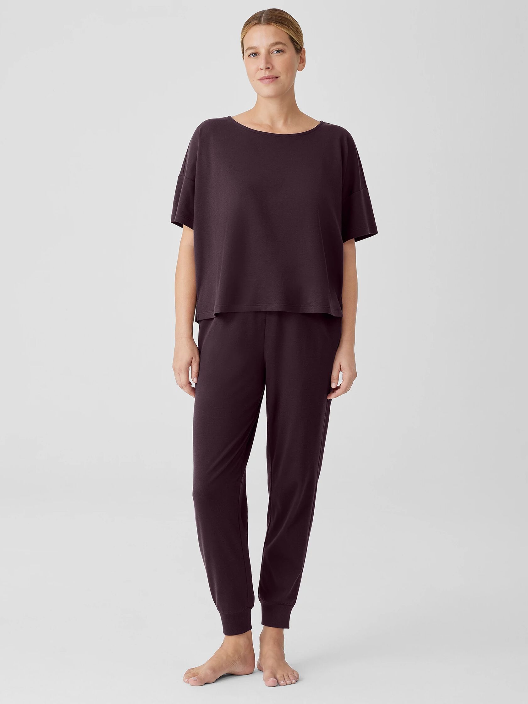 Organic Cotton Interlock Sleep Tee