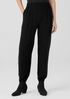 Silk Georgette Crepe Jogger Pant