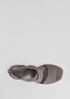 Ann Tumbled Nubuck Leather&nbsp;Sandal
