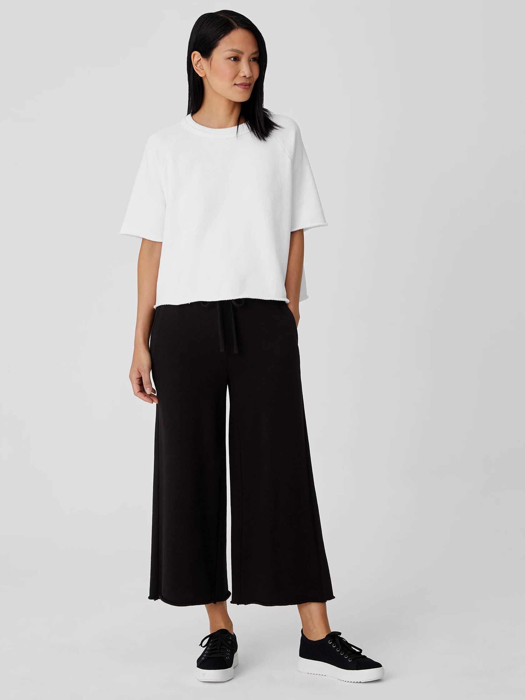 Organic Cotton French Terry Box-Top