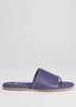 Edge Leather Slide Sandal