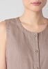 Organic Linen Long Vest