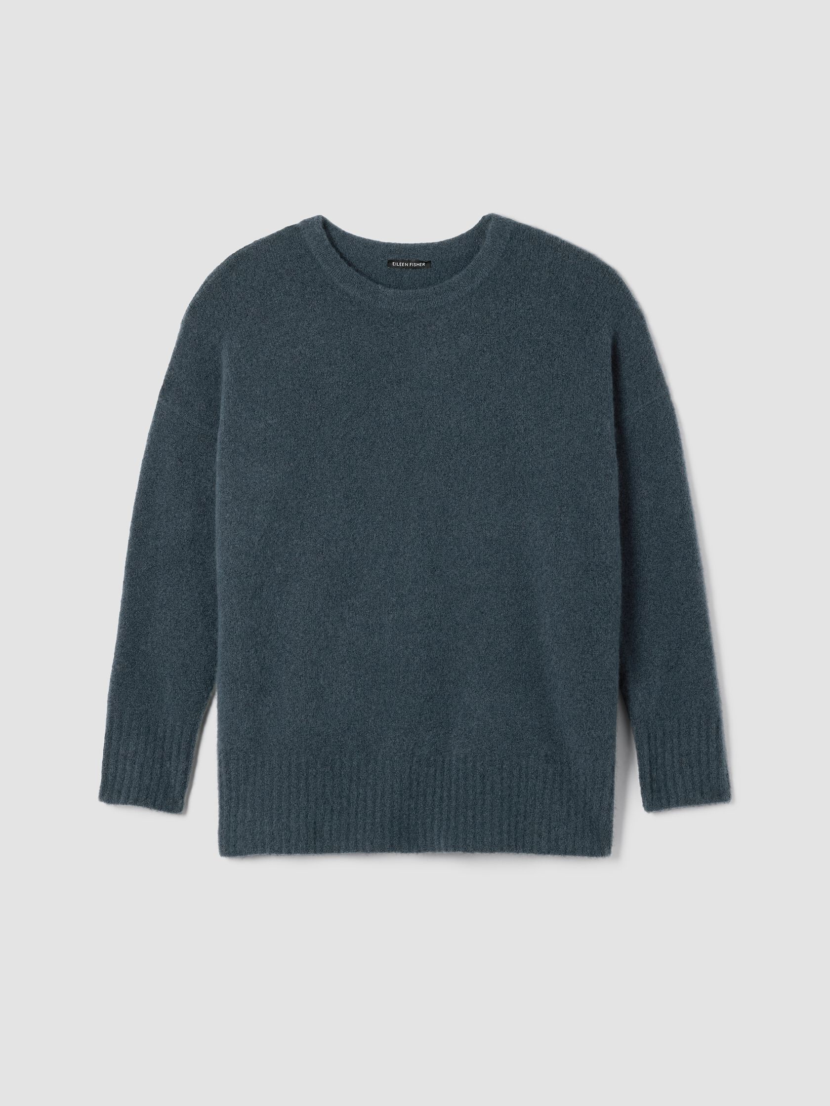 Cashmere Silk Bliss Crew Neck Long Top