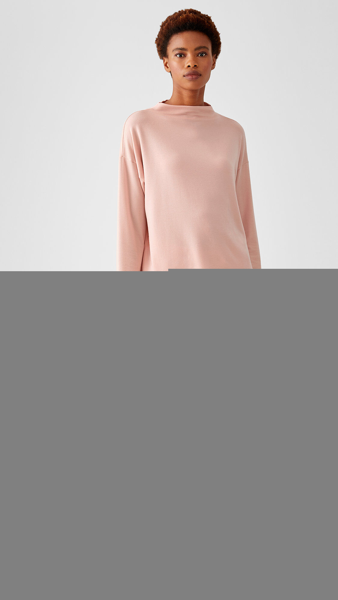 Stretch Terry Slouchy Cropped Pant