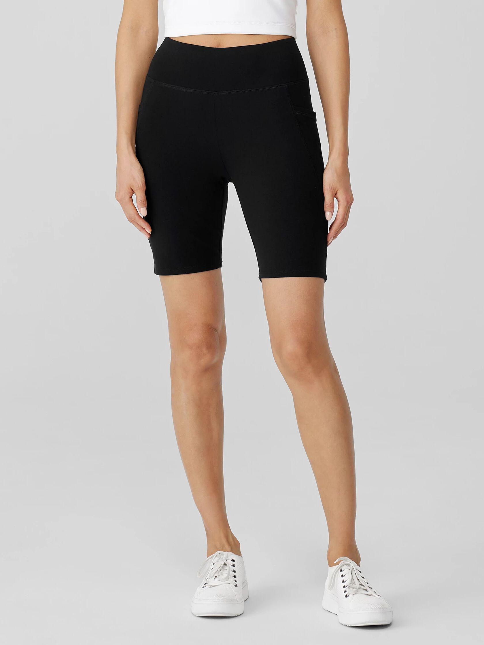 Pima Cotton Stretch Jersey Shorts