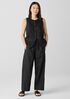 Organic Linen Wide-Leg Trouser Pant