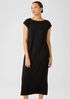 Fine Jersey Tie Waist Dress