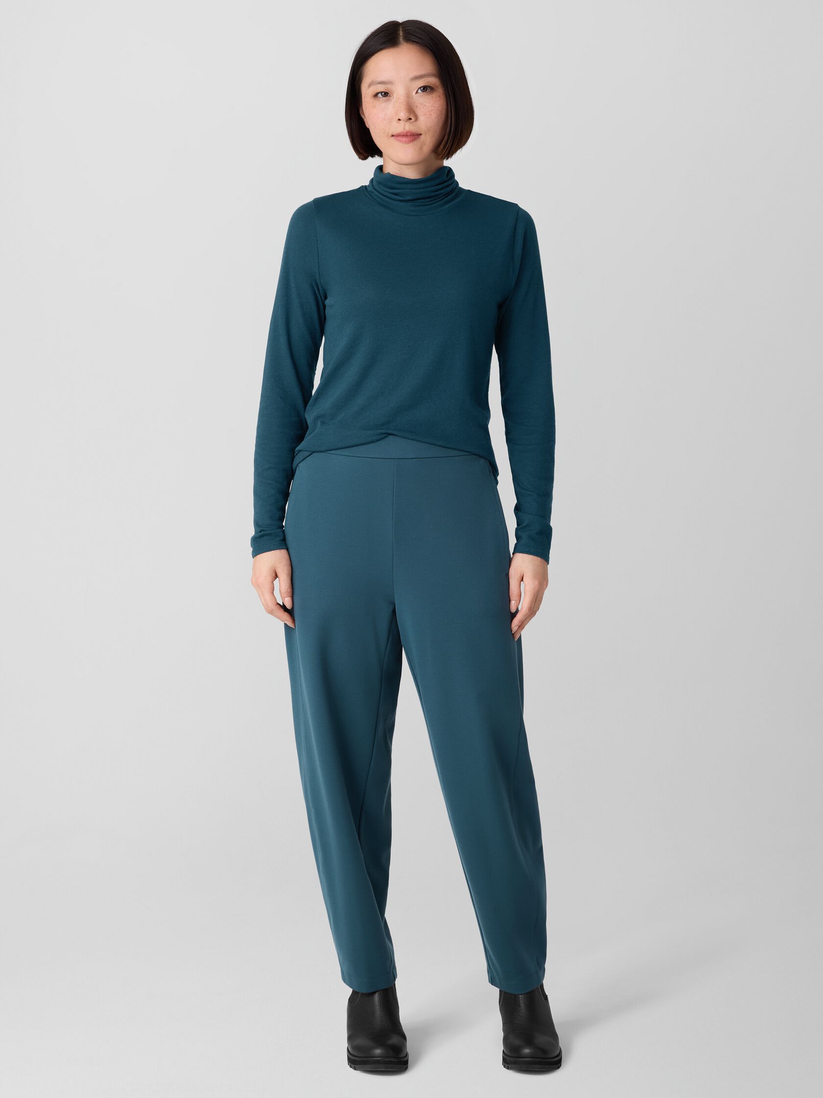 Washable Flex Ponte Lantern Pant