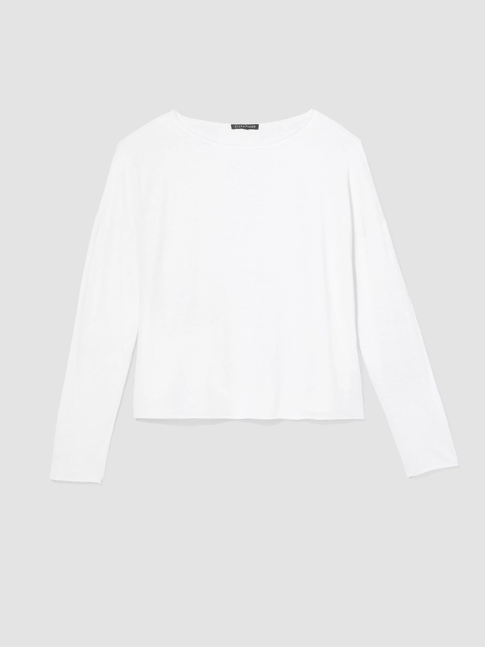 Organic Linen Cotton Jersey Box-Top