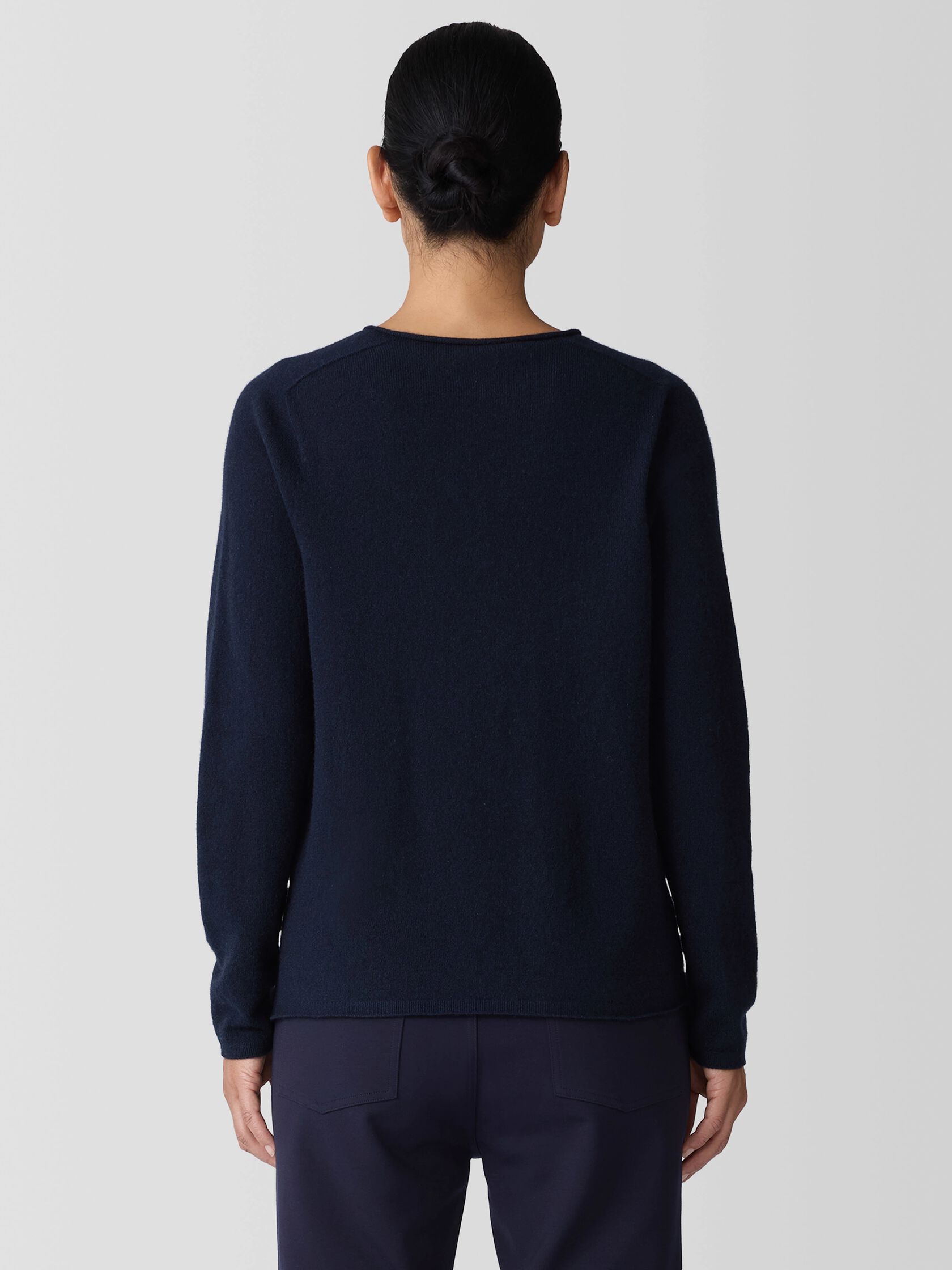 Italian Cashmere Crew Neck Top