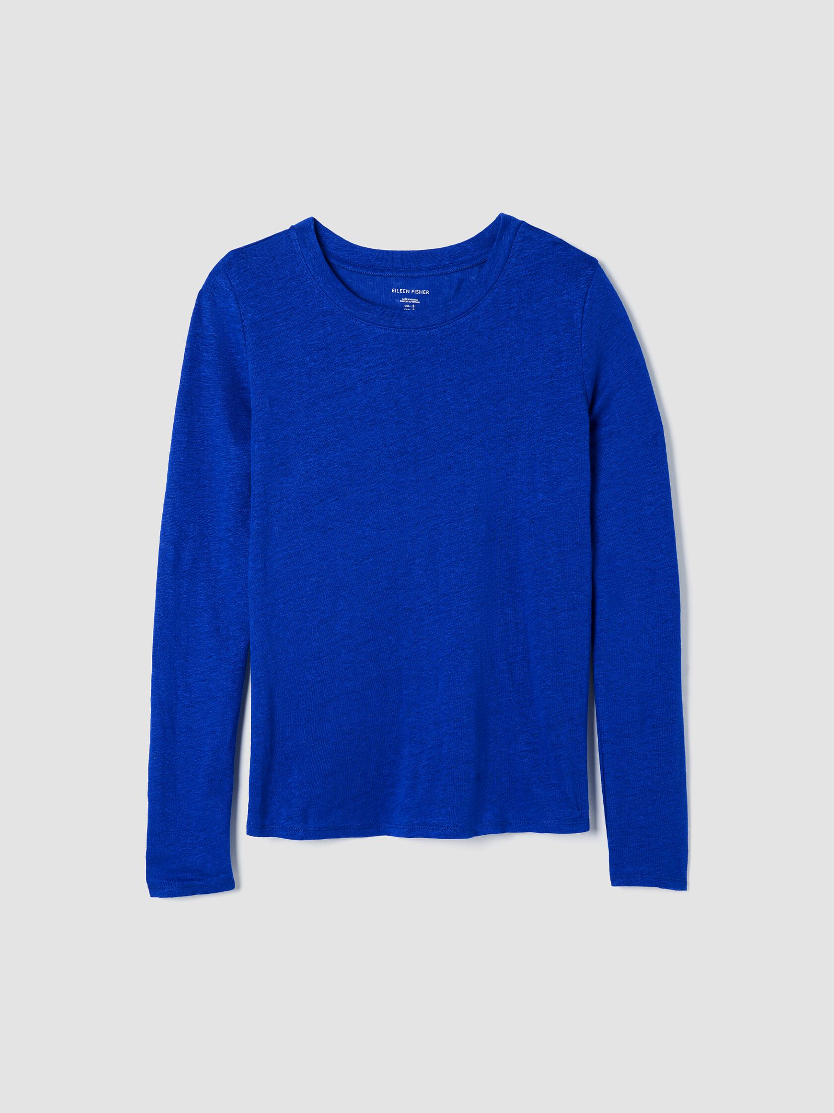 Organic Linen Jersey Long-Sleeve Tee