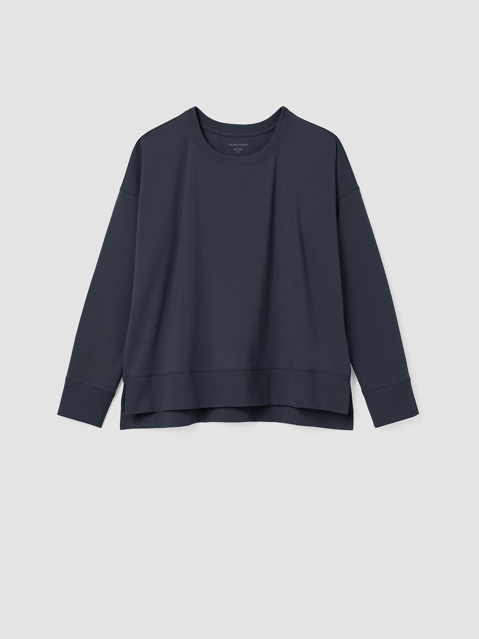 Traceable Cotton Jersey Crew Neck&nbsp;Top