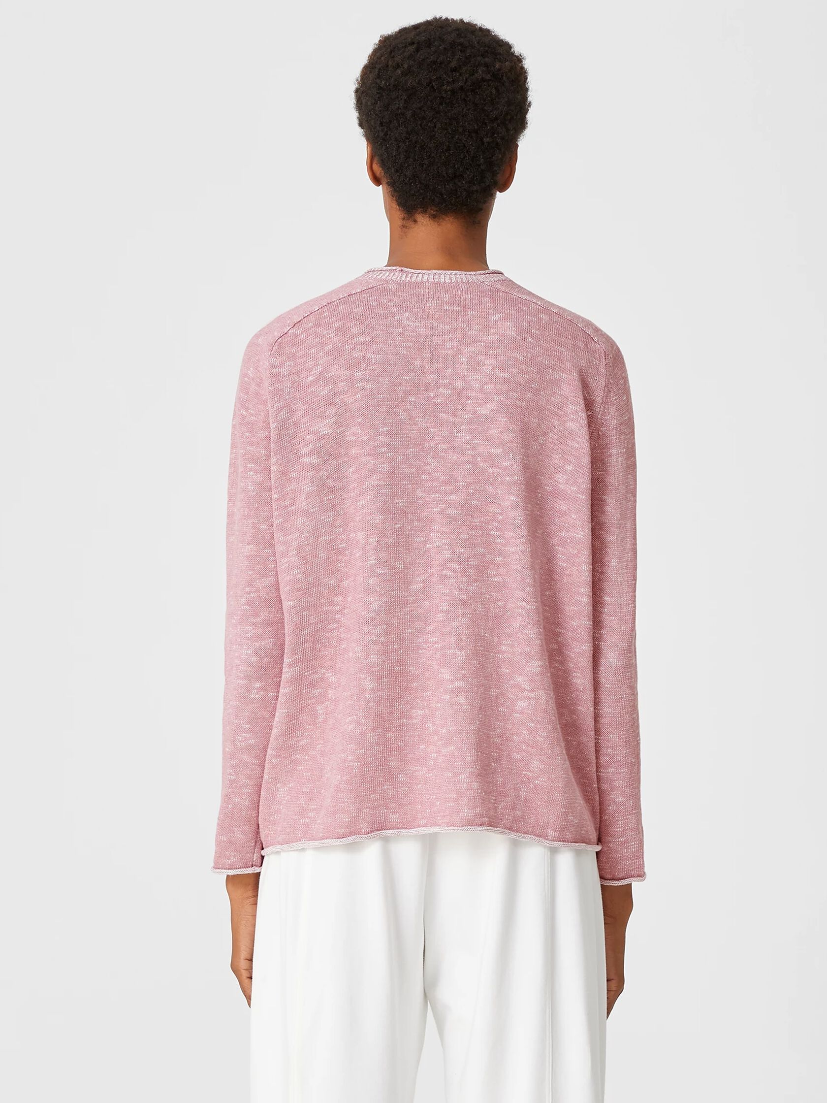 Organic Cotton Linen Slub Top