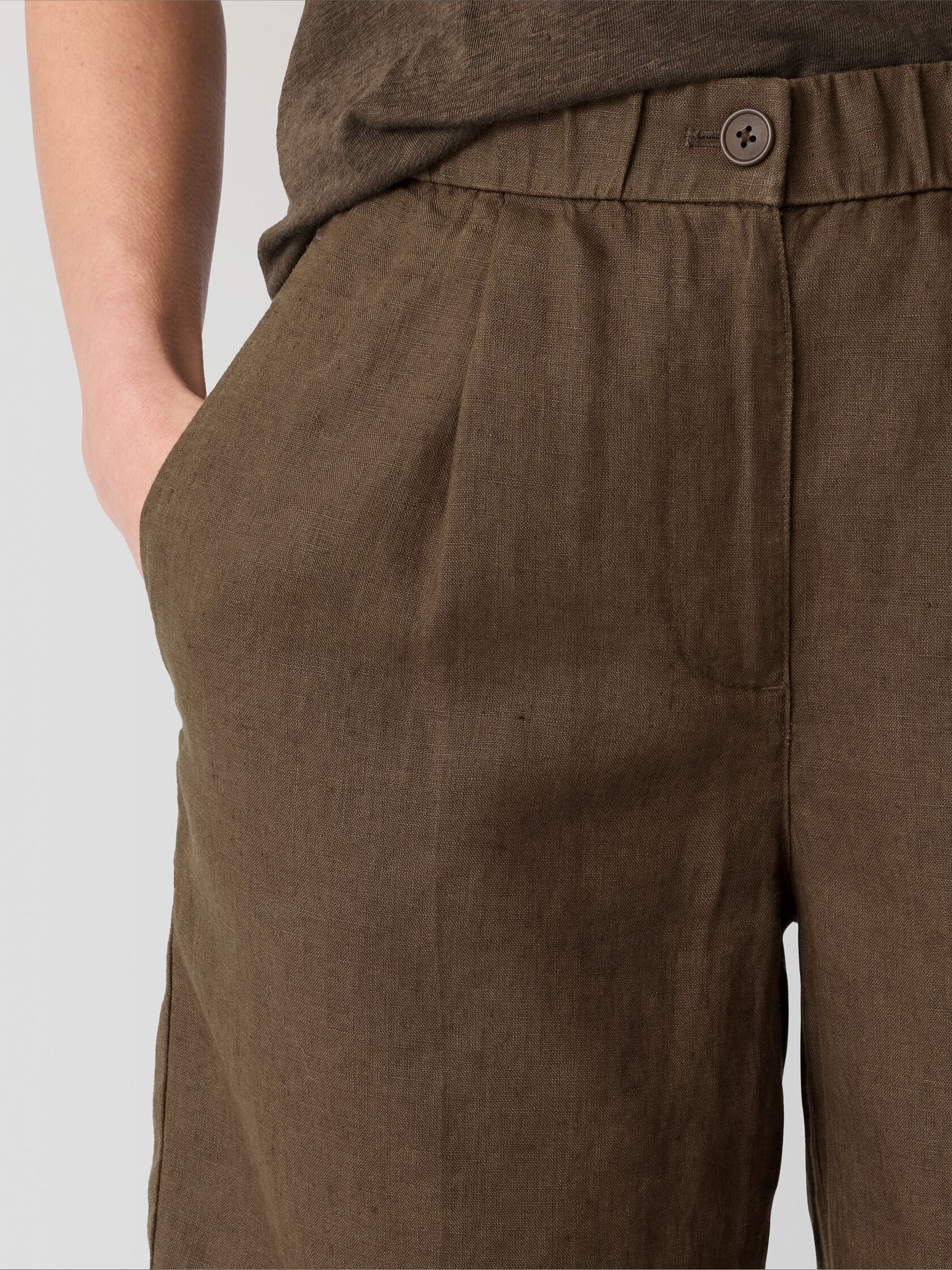 Organic Linen Shorts
