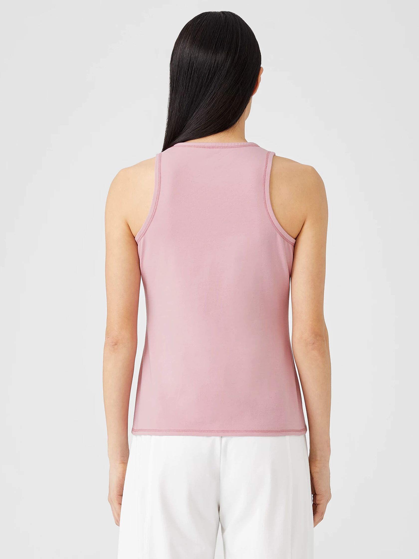Traceable Organic Cotton Jersey Round Neck Tank