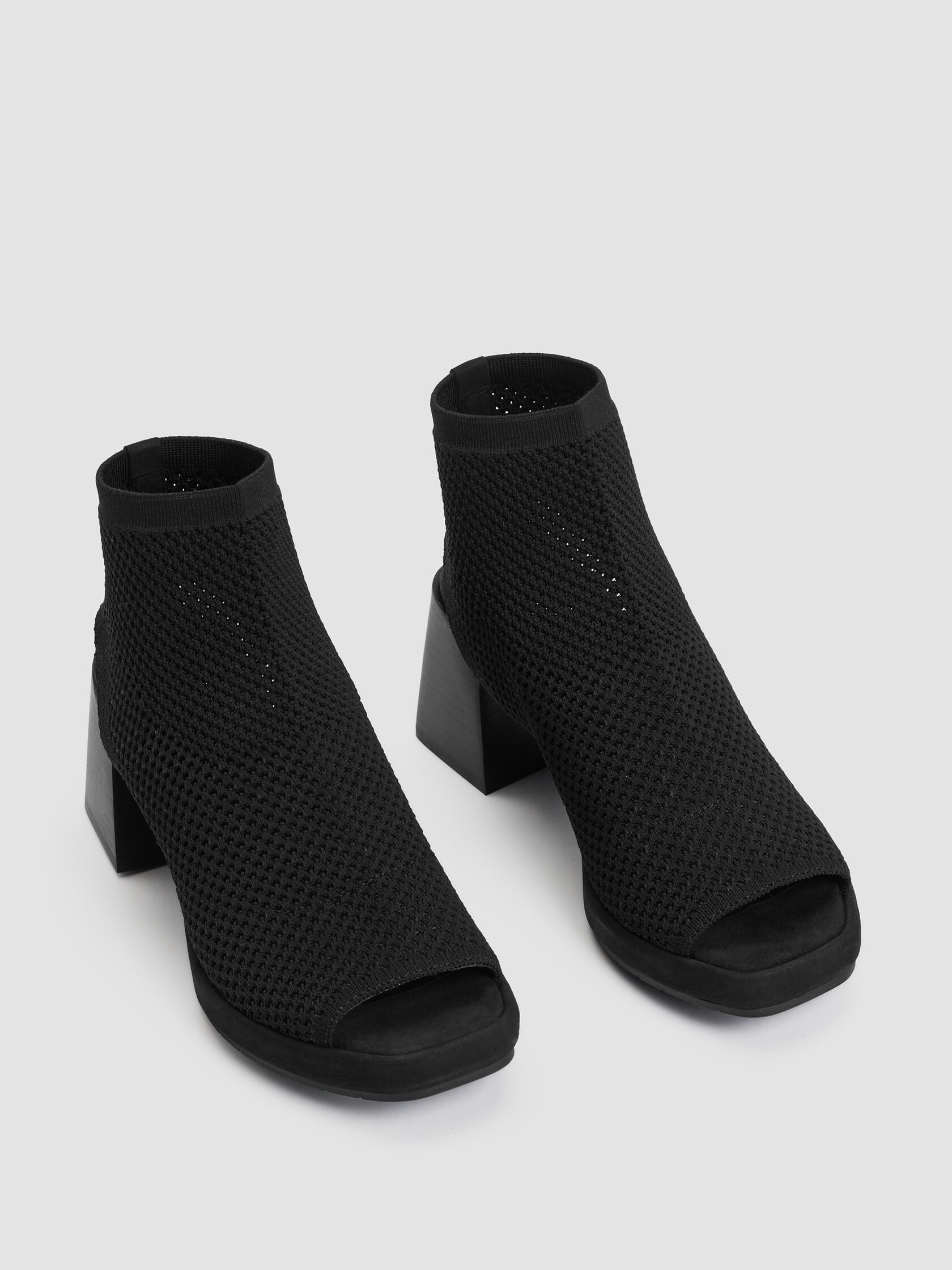 Gavis Recycled Stretch Knit Platform Sandal