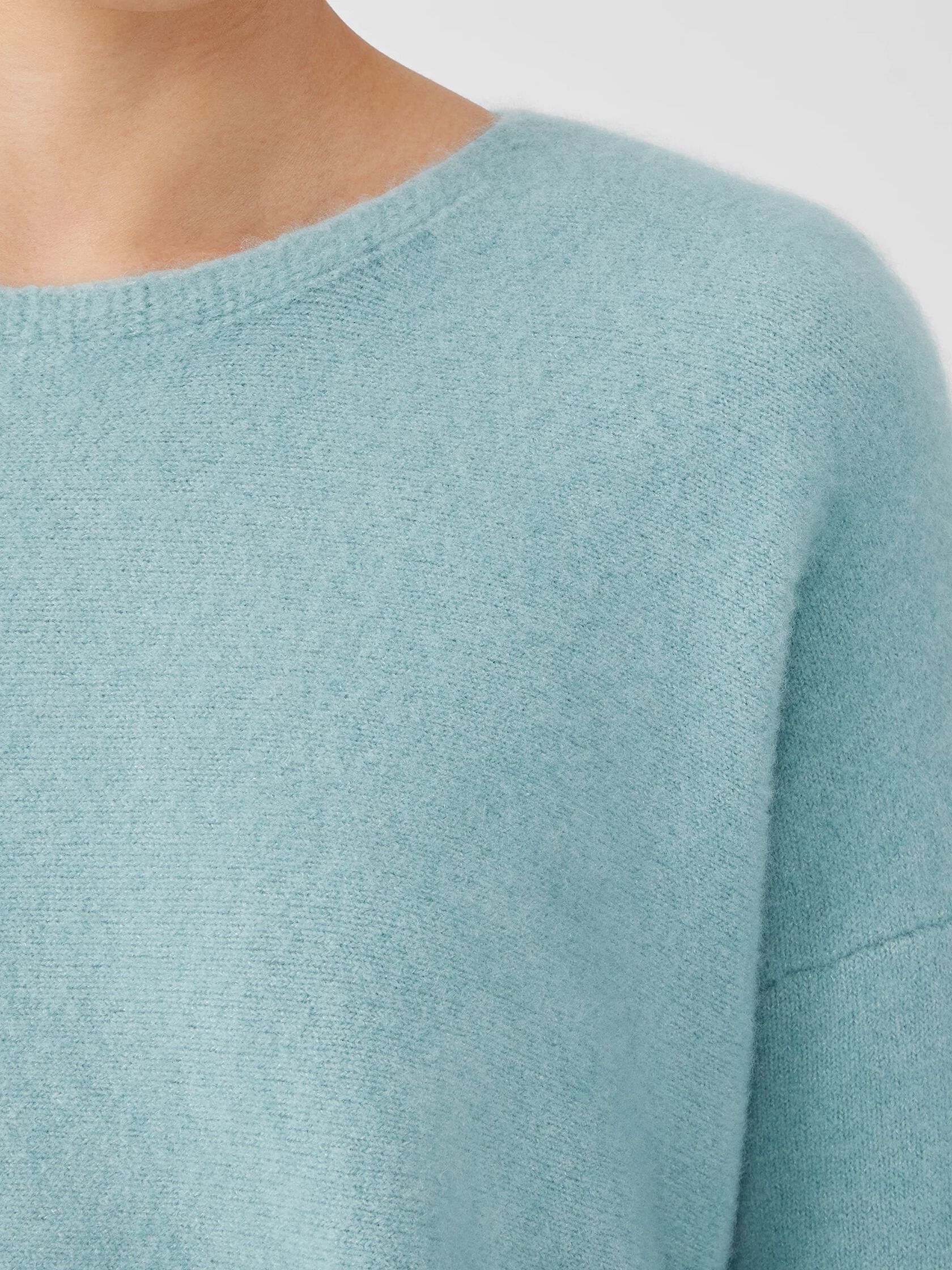 Cashmere Silk Bliss Crew Neck Top