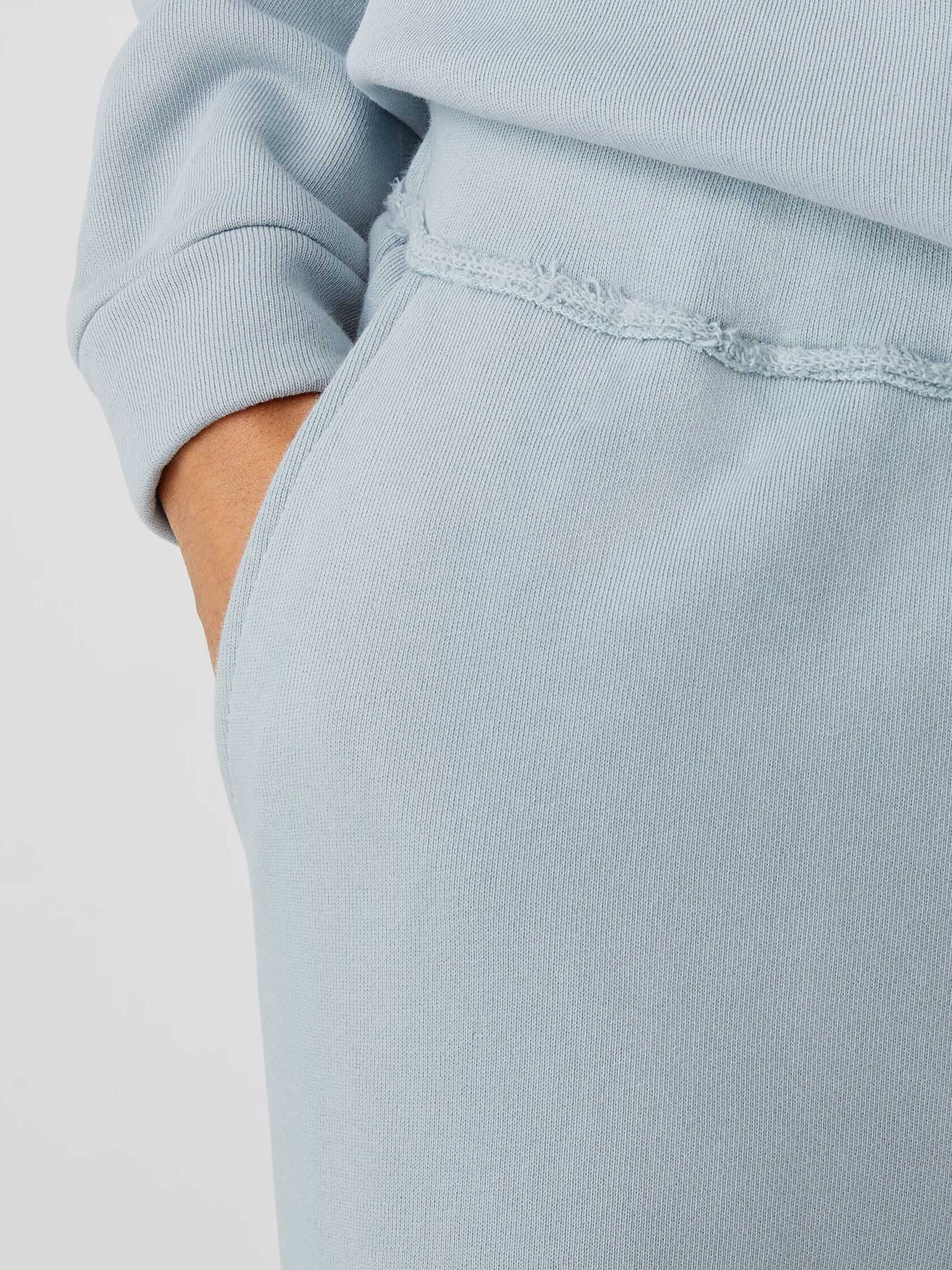 Organic Cotton French Terry Straight Pant