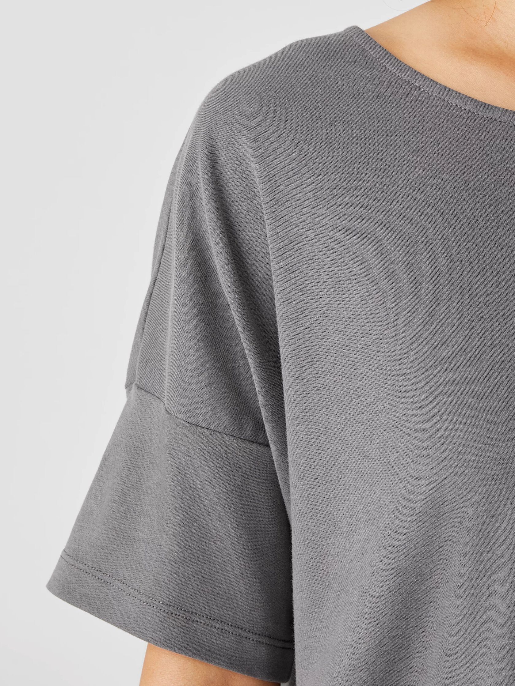 Cozy Organic Cotton Interlock Tee