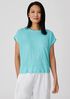 Organic Linen Jersey Square Top