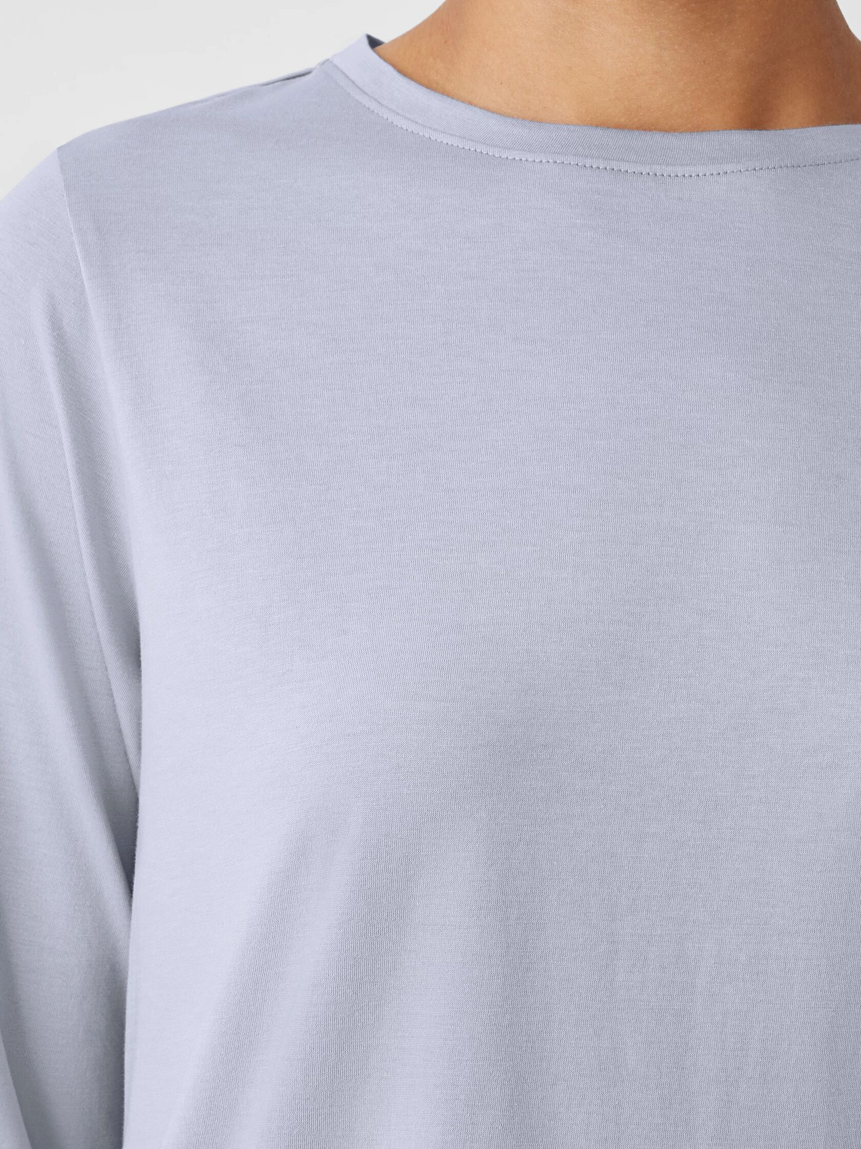 Organic Pima Cotton Jersey Long-Sleeve Tee