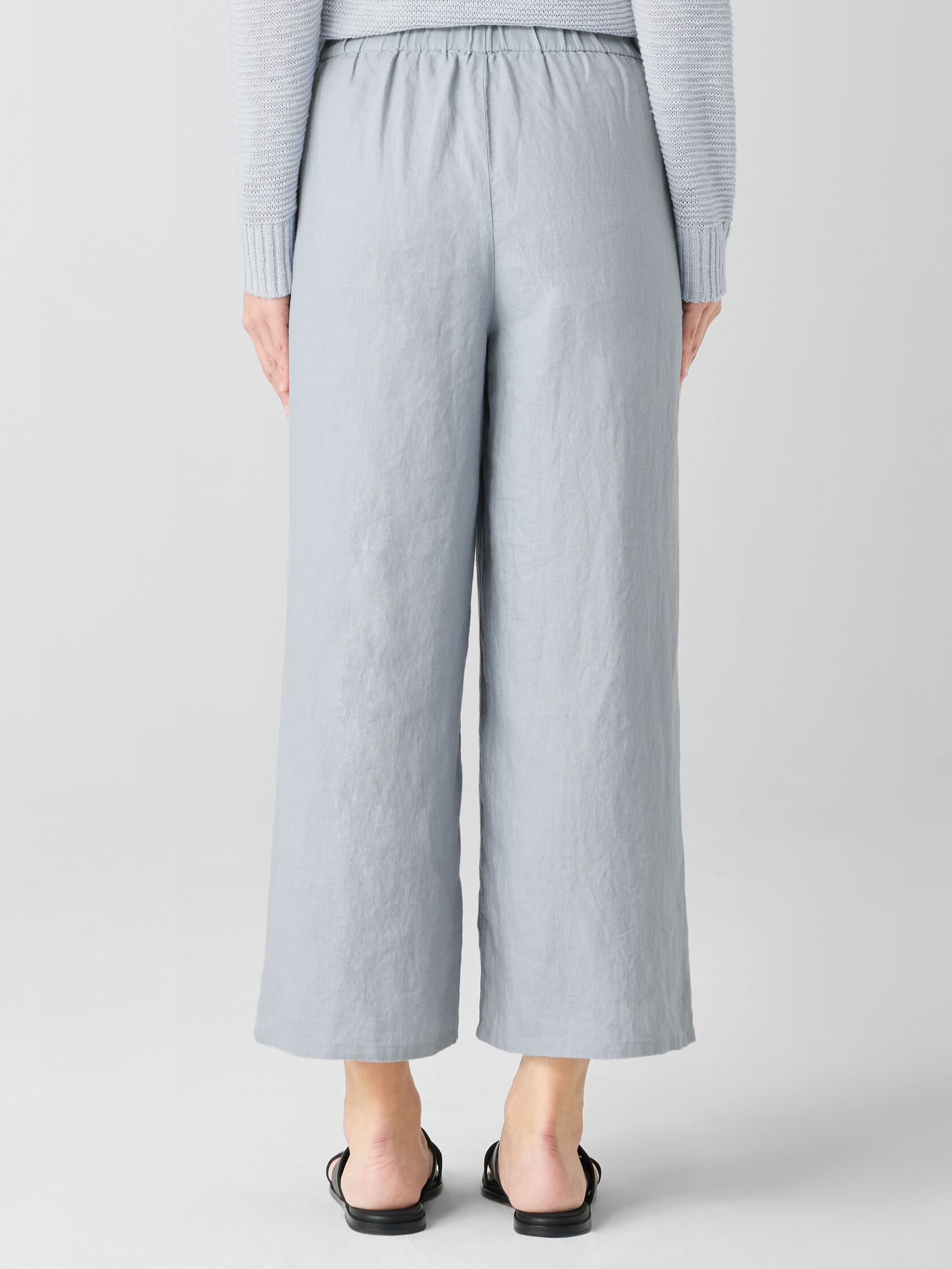 Organic Linen Wide-Leg Pant